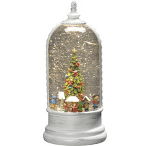 Schneekugel mit Weihnachtsbaummotiv