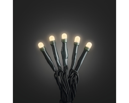Lichterkette Konstsmide 2,38 m + 3 m Zuleitung 35 LEDs Lichtfarbe bernstein Lichterkette mit LED Lampen