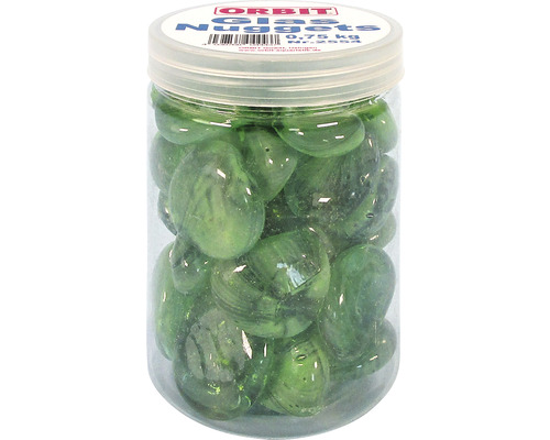 Orbit Glas Nuggets 0,75 kg im Vorratsglas