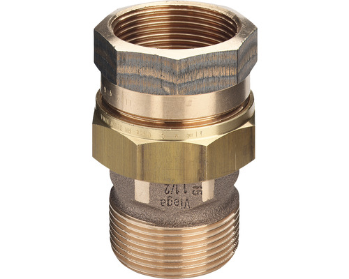 Verschraubung Viega 1/2" IG1/2" AG Rotguss verchromt 3331 Verschraubung Viega 1/2" IG1/2" AG Rotguss verchromt 3331