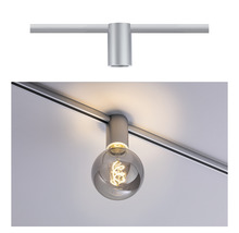 Schienensystem mit runder Lampe und Schiene
