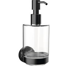 Wandseifenspender aus Glas und Metall