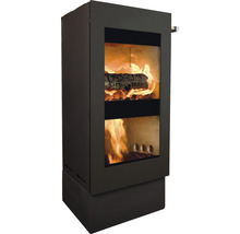 Kaminofen mit Holzfeuer