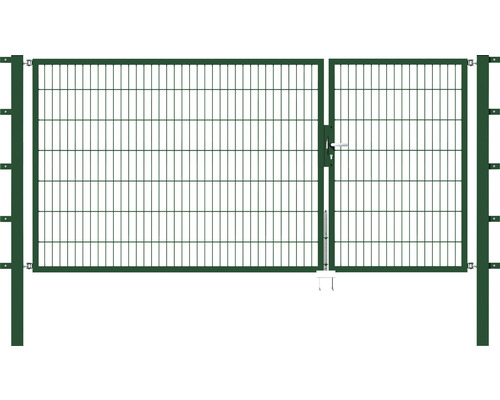 Doppeltor Flexo 298,5 x 140 cm grün