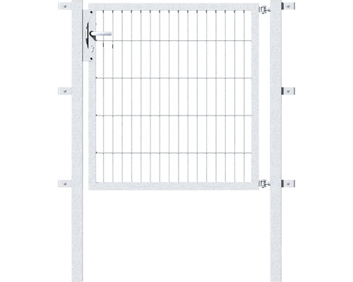 Einzeltor ALBERTS Flexo 100 x 100 cm Typ 6/5/6 Rahmen 40x40 inkl. Pfosten 6 x 6 cm feuerverzinkt