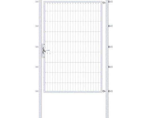 Einzeltor Flexo 126,5 x 180 cm silber