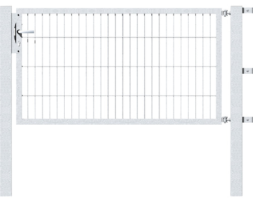 Einzeltor ALBERTS Flexo 150 x 80 cm Typ 6/5/6 Rahmen 40x40 inkl. Pfosten 8 x 8 cm feuerverzinkt