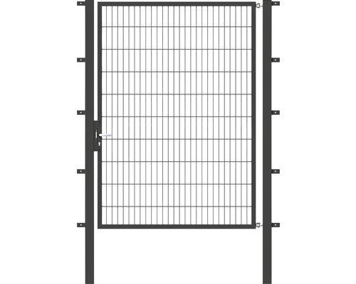 Einzeltor ALBERTS Flexo 150 x 200 cm Typ 6/5/6 Rahmen 40x40 inkl. Pfosten 8 x 8 cm anthrazit