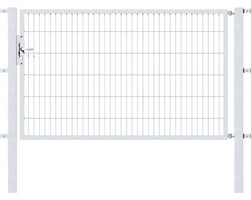 Einzeltor ALBERTS Flexo 200 x 120 cm Typ 6/5/6 Rahmen 40x40 inkl. Pfosten 8 x 8 cm feuerverzinkt