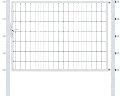 Einzeltor ALBERTS Flexo 200 x 140 cm Typ 6/5/6 Rahmen 40x40 inkl. Pfosten 8 x 8 cm feuerverzinkt