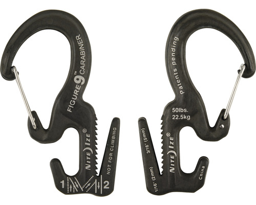 Figure 9 Karabiner zum Abspannen und Sichern von Lasten bis 22,5 Kilogramm