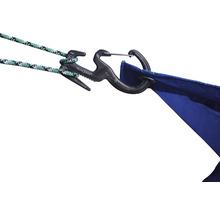 Nite Ize Figure 9 Karabiner mit Seil zur Befestigung von Gegenständen.