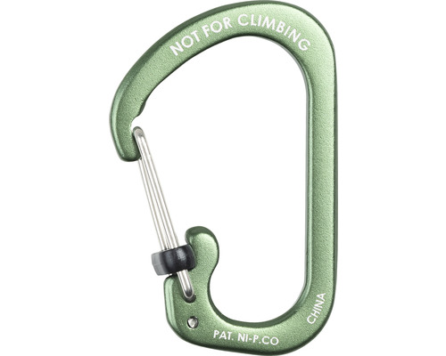 Karabinerhaken, nicht zum Klettern geeignet