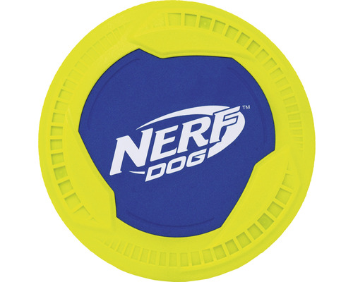 Hundespielzeug Nerf Dog Frisbee 23 cm blau/gelb