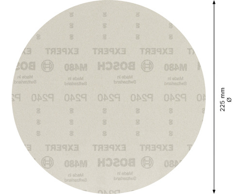 Bosch Schleifscheibe mit 225 Millimeter Durchmesser