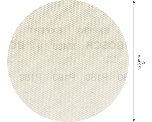 Schleifscheibe, Korngröße 180, Durchmesser 125 Millimeter