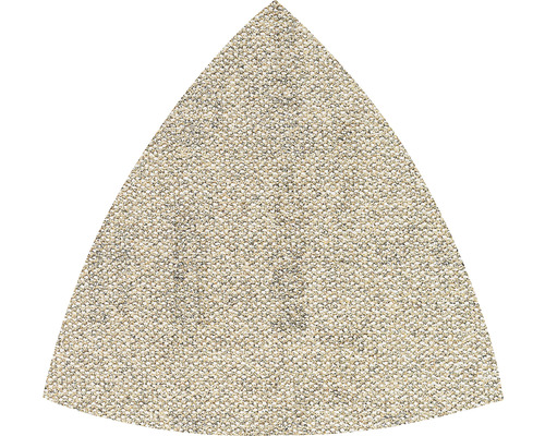 Schleifblatt für Deltaschleifer Bosch, 93x93x93 mm, Korn 80, Ungelocht, 50 Stück Dreieckiges Schleifpapier für Multischleifer