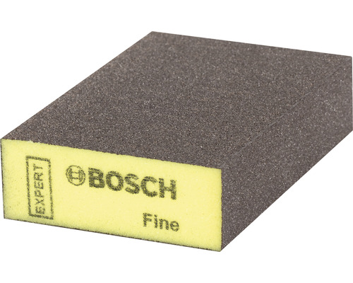 Schleifschwamm Fine für Handschleifer Bosch, 69x97x26 mm, Ungelocht, 50 Stück Schleifklotz von Bosch, feine Körnung