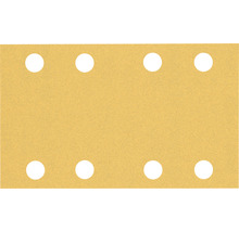 Schleifblatt für Schwingschleifer Bosch, 80x133 mm, Korn 120, 8-Loch, 50 Stück