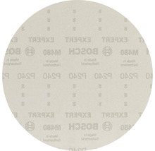 Rundes Schleifpapier mit Bosch Logo und EXPERT Aufdruck