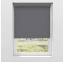 Graues Rollo am Fenster
