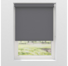 Graues Rollo am Fenster