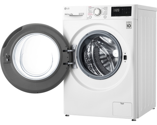 Waschmaschine mit geöffneter Tür