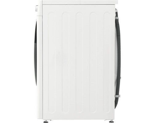 Seitenansicht einer Waschmaschine