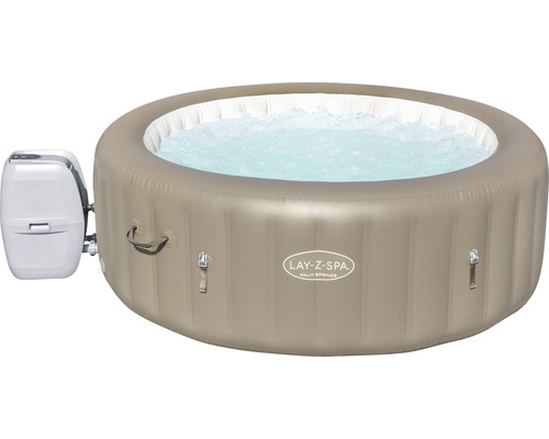 Aufblasbarer Whirlpool Bestway LAY-Z-SPA® Palm Springs AirJet™ mit Multifunktionspumpe, 140 Luftdüsen & absperrbare Thermoabdeckung beige Aufblasbarer Whirlpool Bestway LAY-Z-SPA® Palm Springs AirJet™ mit Multifunktionspumpe, 140 Luftdüsen & absperrbare Thermoabdeckung beige