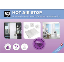 Hot Air Stop Schiebetürabdeckung für mobile Klimageräte