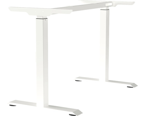 Tischgestell M-MORE 10-stufig manuell höhenverstellbar 670-900 mm weiß-0