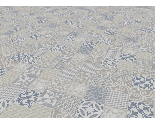 Bodenbelag mit Patchwork Muster