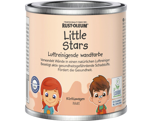 Wandfarbe Little Stars Kürbiswagen orange 125 ml