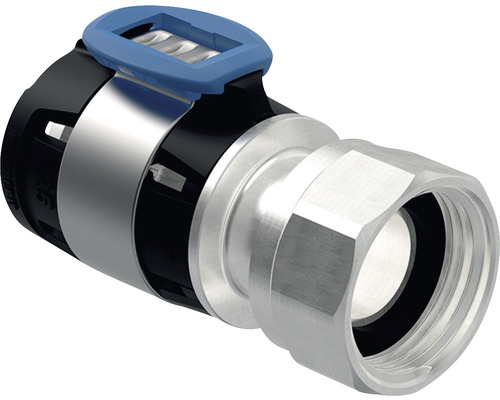 Verbindungsstück Geberit FlowFit Anschluss gerade 16x1/2" mit Überwurfmutter Rohrverschraubung mit Anschlussmuffe