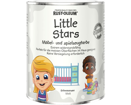 Little Stars Möbelfarbe und Spielzeugfarbe Schwanensee weiß 750 ml