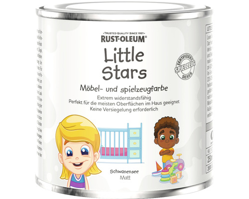 Little Stars Möbelfarbe und Spielzeugfarbe Schwanensee weiß 250 ml