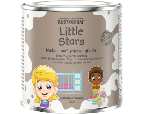 Little Stars Möbelfarbe und Spielzeugfarbe Lebkuchenhäuschen beige 250 ml
