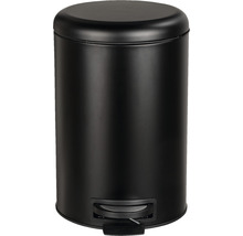 Schwarzer Treteimer für den Haushalt