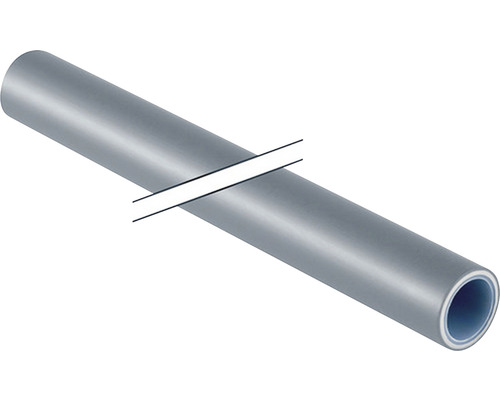 Alu-Verbundrohr Geberit FlowFit Systemrohr ML als Stange 20x2 mm 2,5 m Kunststoffrohr für Sanitäranwendungen