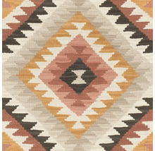 Teppich mit geometrischem Rautenmuster