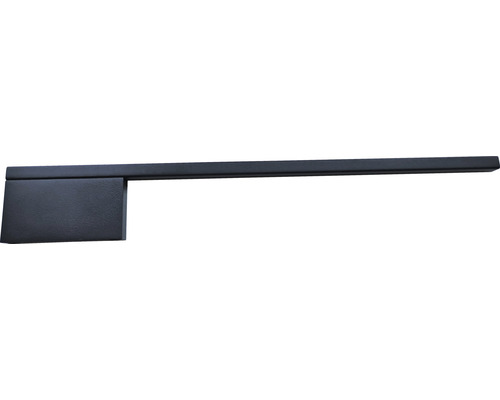 Handtuchhalter Marlin einarmig HHF133S 33 cm schwarz matt