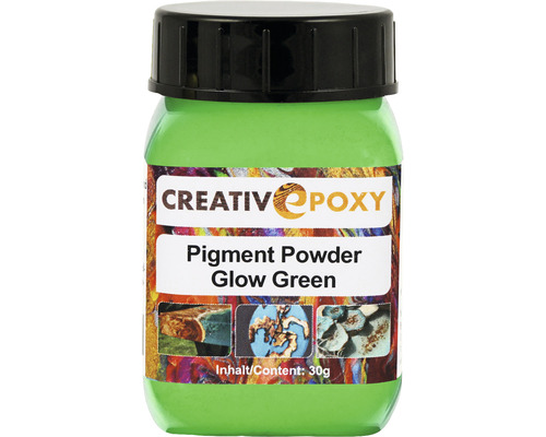 CreativEpoxy Pigment Powder Glow Green 30 g