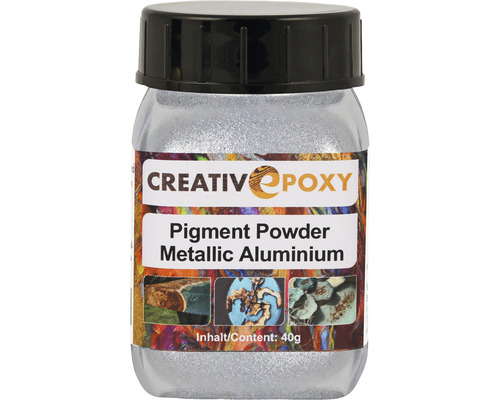CreativEpoxy Pigment Powder Aluminium 40 g CreativEpoxy Pigment Powder Aluminium 40 g