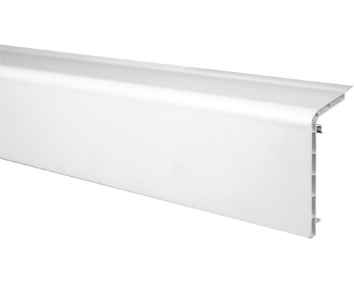 Heizungsrohrverkleidung Marley 22x88x2000mm weiß für Heizungsrohre Kunststoff-Fußleiste
