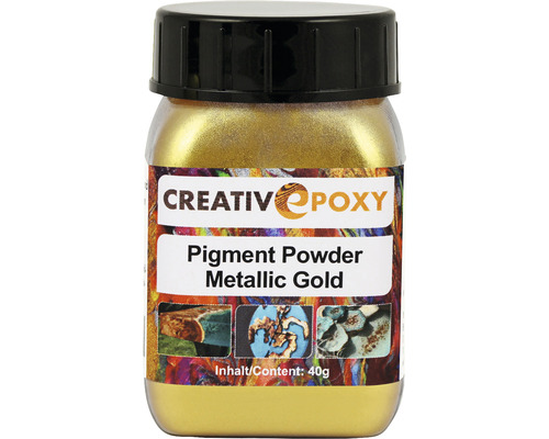 CreativEpoxy Pigment Powder Gold 40 g CreativEpoxy Pigment Powder Gold 40 g