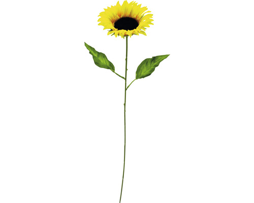 Kunstpflanze Sonnenblume Höhe: 70 cm gelb