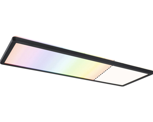 Rechteckige Deckenleuchte mit Farbwechsel