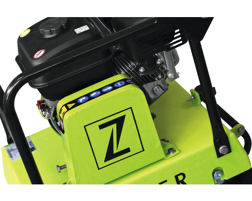 Detailansicht einer Rüttelplatte