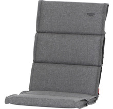 Gartenstuhlauflage mit hohem Rückenlehnenkissen