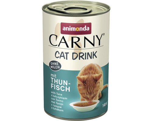 Katzengetränk ANIMONDA Carny Cat Drink mit Thunfisch 24x140 ml